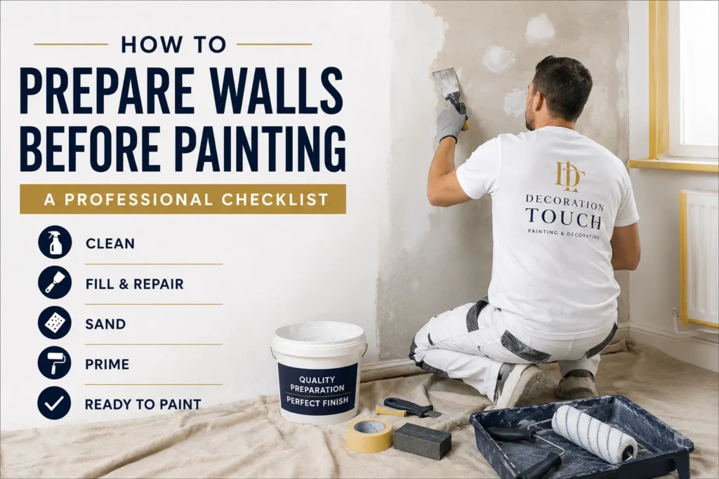 How to Prepare Walls Before Painting
