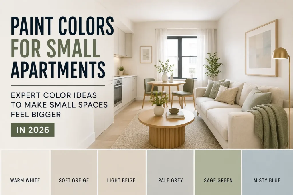 Paint Colors for Small Apartments